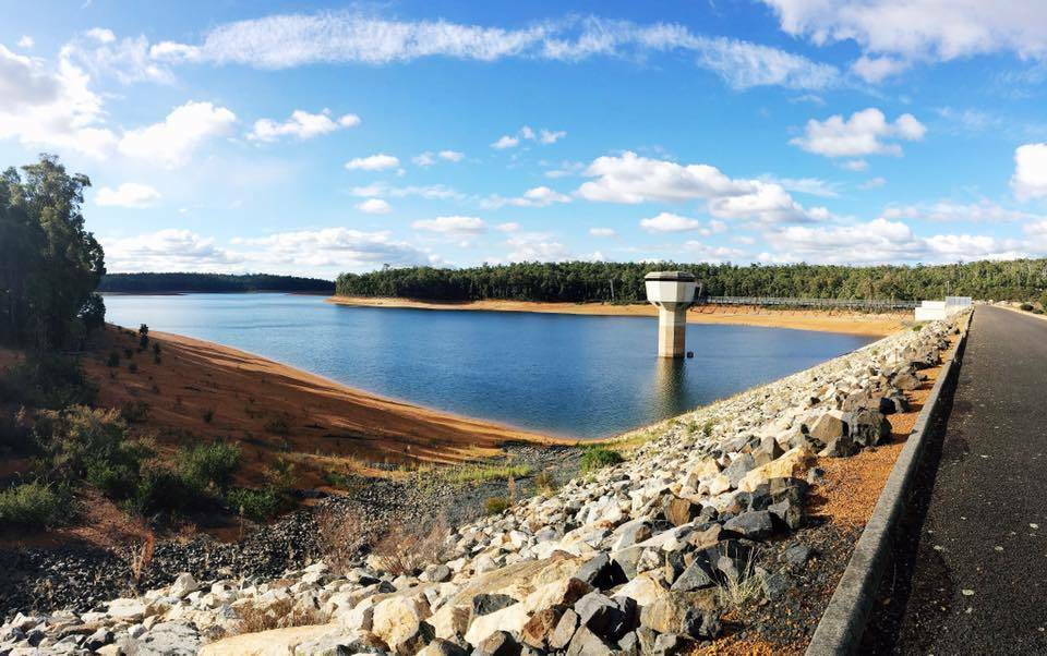 In the frame: Harris River Dam. Photo: Shannon Wood. 