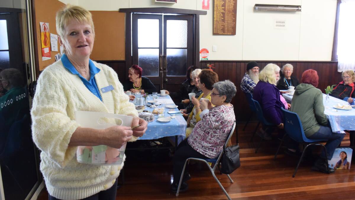 CWA Collie raises funds for premises with soup and sandwich event on Tuesday. 