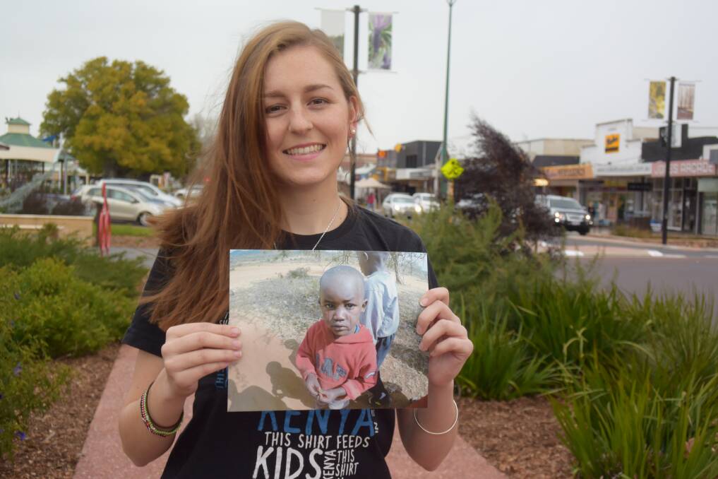 Helping hand: Collie local Lauren Jackson has called on the town's help to donate shoes and hearing aids for people in rural Kenya. 