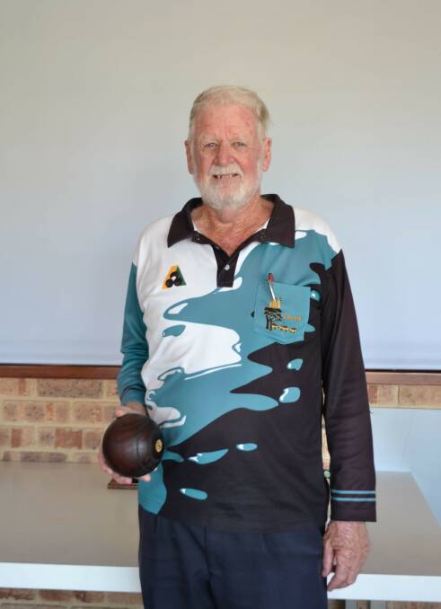 Winner: Tom Edwards took home the Collie Bowling Club Veterans Singles title for the second time. Photo: Supplied.