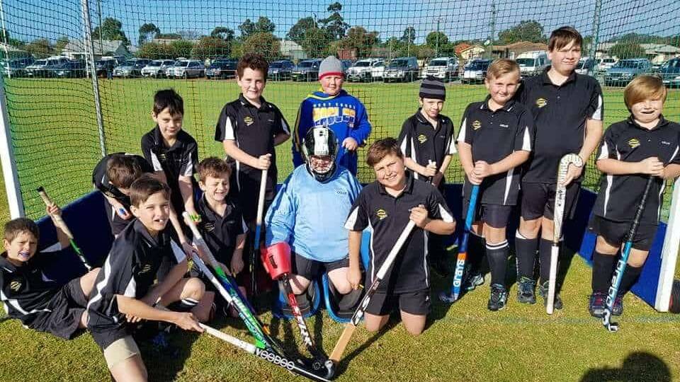 The Junior 4/5/6 team that finished fourth at the Narrogin Carnival. Photo supplied.