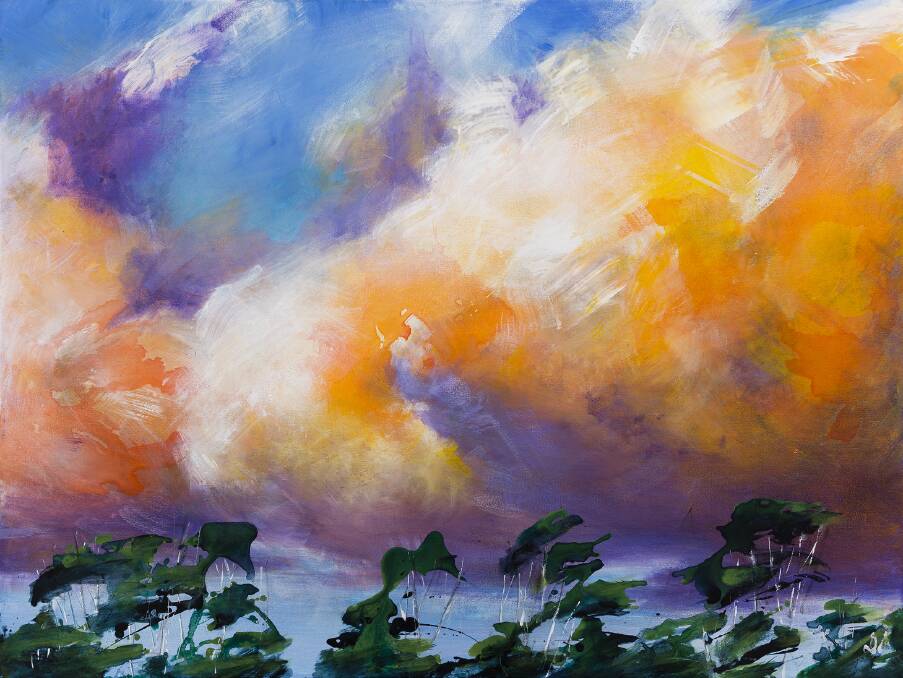 Di Taylor's piece 'Citrus Evening' will be on show at the Collie Art Gallery.