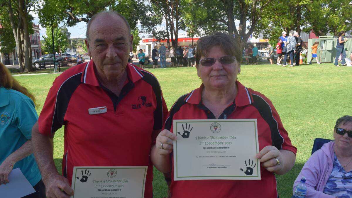 More than 250 volunteers were recognised for their contributions to the community at the inaugural Thank a Volunteer Day.
