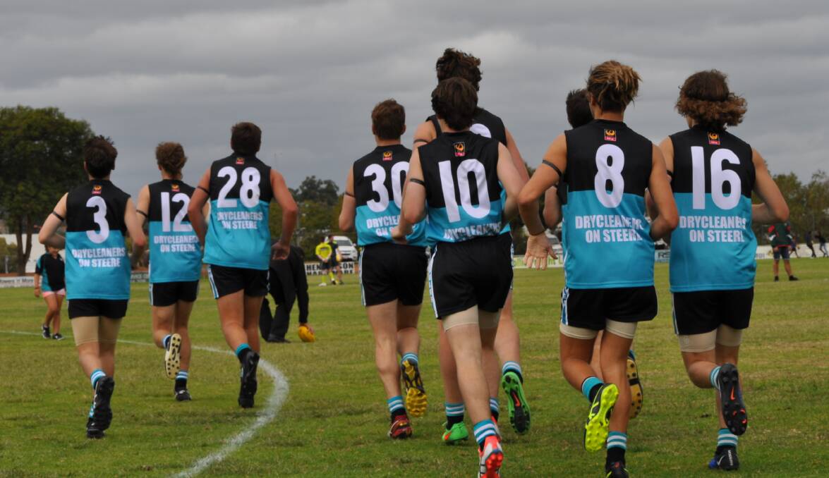 The Collie Eagles colts team picked up a 61 point win over Harvey. Photo: Thomas Munday