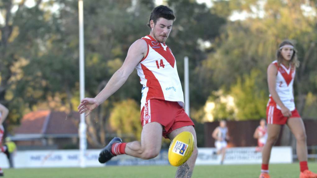 South Bunbury has lost just the one game by more than two goals since its 22-point loss to Carey Park in round one. Photo: Thomas Munday.