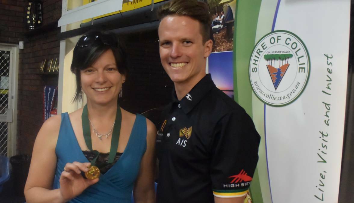 2016 JL Mumme medal winner Hayley Digney is one of three nominees for the 2018 JL Mumme medal for sportsperson of the year at the Shire of Collie's sport awards. Photo: supplied