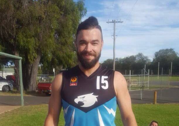 Collie Eagles recruit Ryan Crowley will make his home debut on Sunday. Photo: supplied.