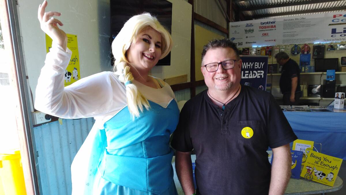Award-winning children's author Josh Langley is excited to be returning to the Collie Show, where he'll holding readings of his book and judge the cosplay competition. Photo supplied.