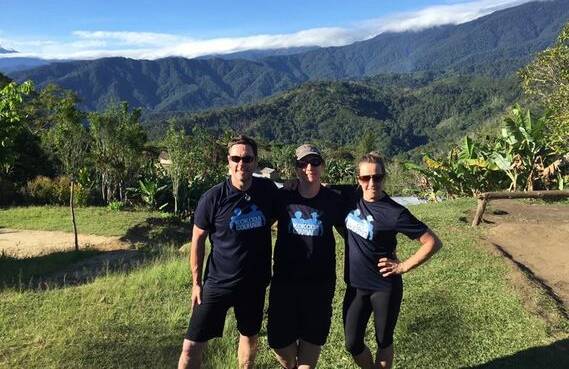 Shari Douglas and Mathew O'Brien previously raised money for cystic fibrosis by trekking the Kokoda Track in 2016 with their sister Nicole Forgione. Photo: supplied