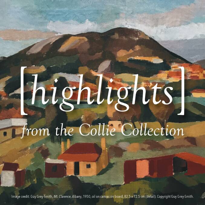 The Collie Art Gallery's exhibition Highlights from the Collie Collection will open on Friday, February 9. Pic supplied.