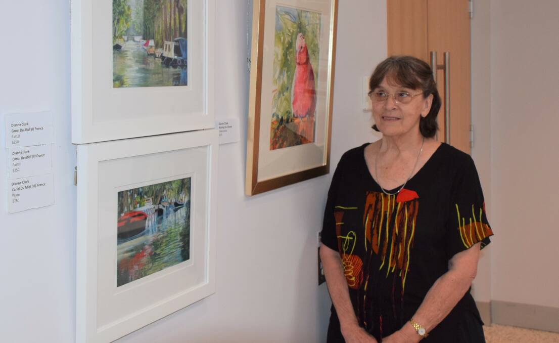 Local artist Dianne Clark's work will be the focus of the Collie Art Gallery's next exhibition, titled Di.verse. Photo: Ashley Bolt