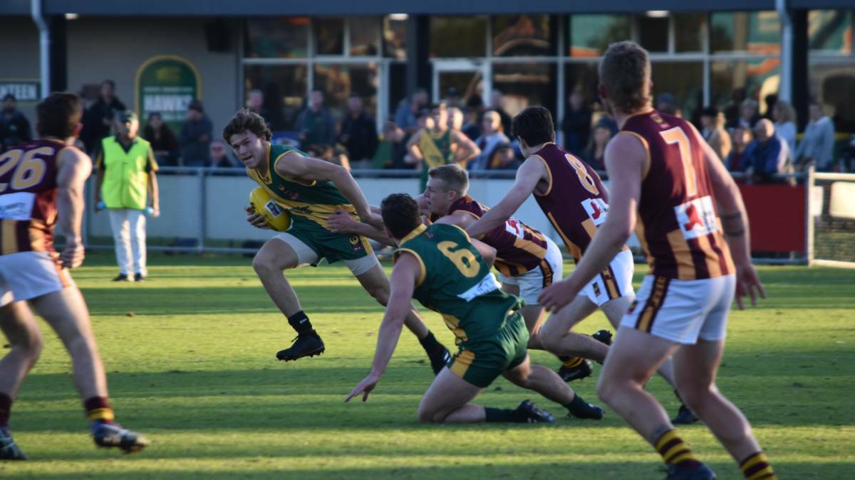 Augusta Margaret River will be the favourite as it heads to Collie hoping to make up for its 33-point loss in round one. Photo: Nicky Lefebvre.