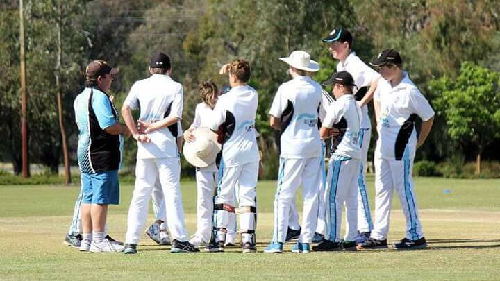 The Year 8 cricket team sits on top of the ladder with six wins and one loss.