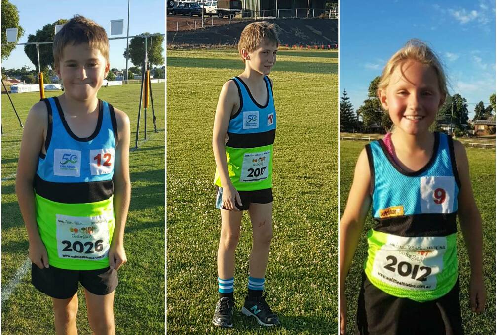 There were seven centre records broken at the final little athletics meet of the year, including one that had stood since 2006. Photo: supplied.