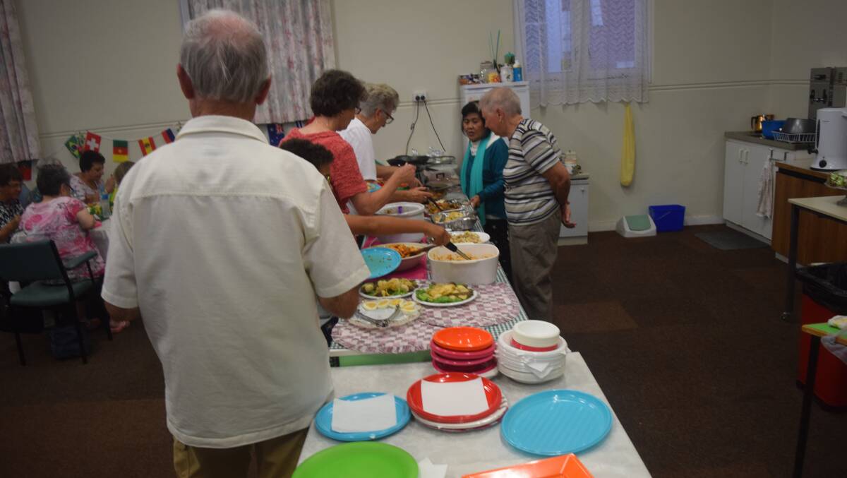St Brigid's Catholic Church marked the feast of St Brigid with a multicultural dinner.