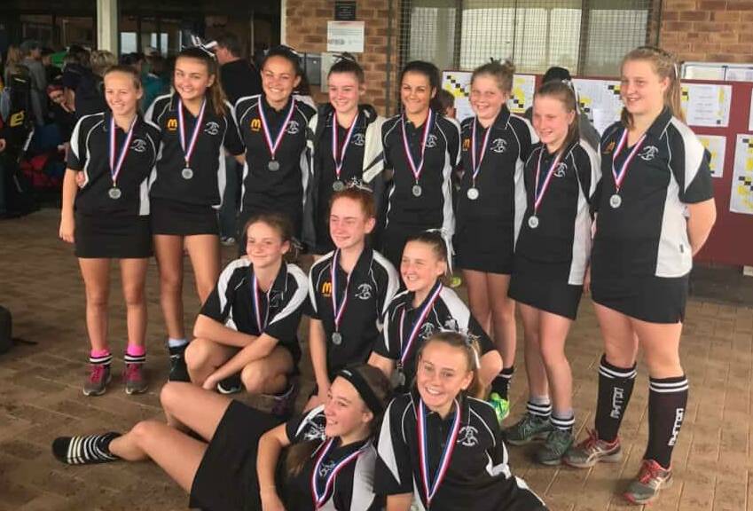 The Junior 7/8 team also claimed silver at the Bunbury Carnival. Photo supplied.