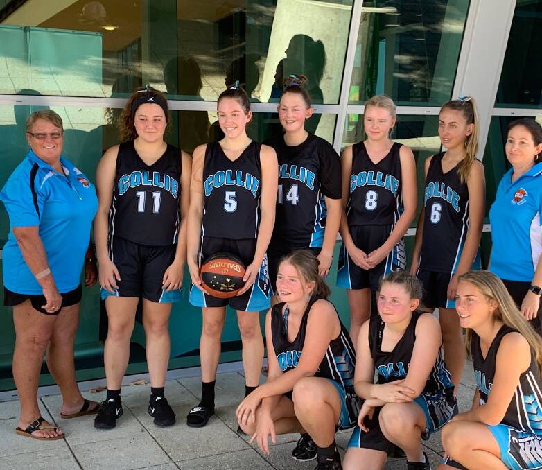 Collie U18 Women’s basketball team competed in Country Championships this weekend, coming home as winners of Division 3. Photo: supplied. 