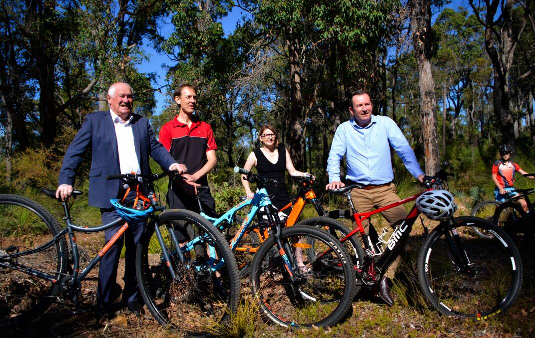 The $10 million in funding is to be used to create 100kms of high-quality mountain bike trails through the Collie River Valley and Wellington National Park regions. Photo: Breeanna Tirant 