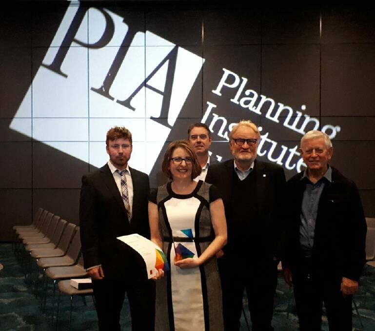 The Shire of Collie and Geoff Klemm were announced as joint winners with Mount Gambier in the 2018 Planning Institute Australia national awards. 