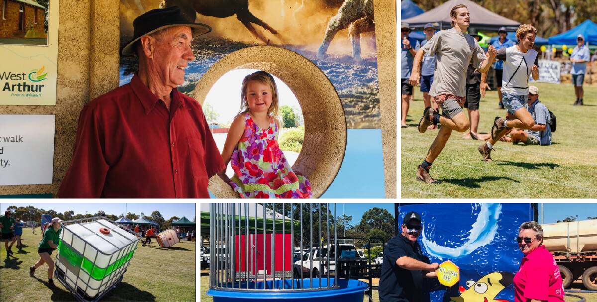 Darkan sheepfest drew crowds young and old from around the South West and Wheatbelt. Image supplied.