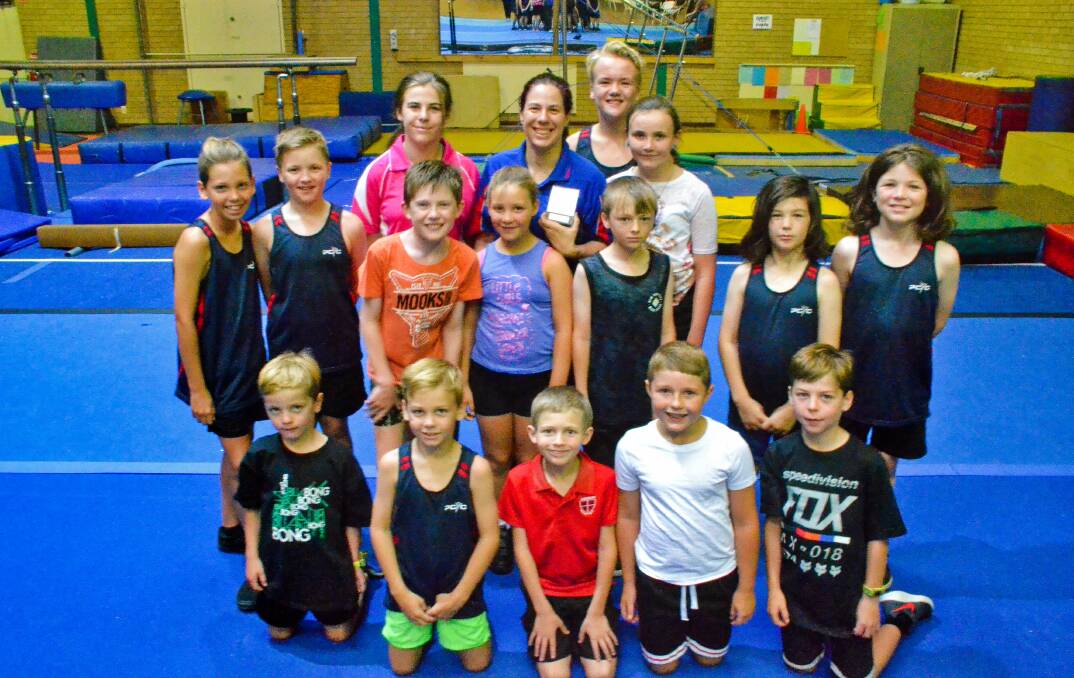 Collie Police Community and Youth Centre’s Kristy Milne has taken out the Gymnastics WA Gymnastics For All Coach of the Year Award. Photo: Breeanna Tirant 