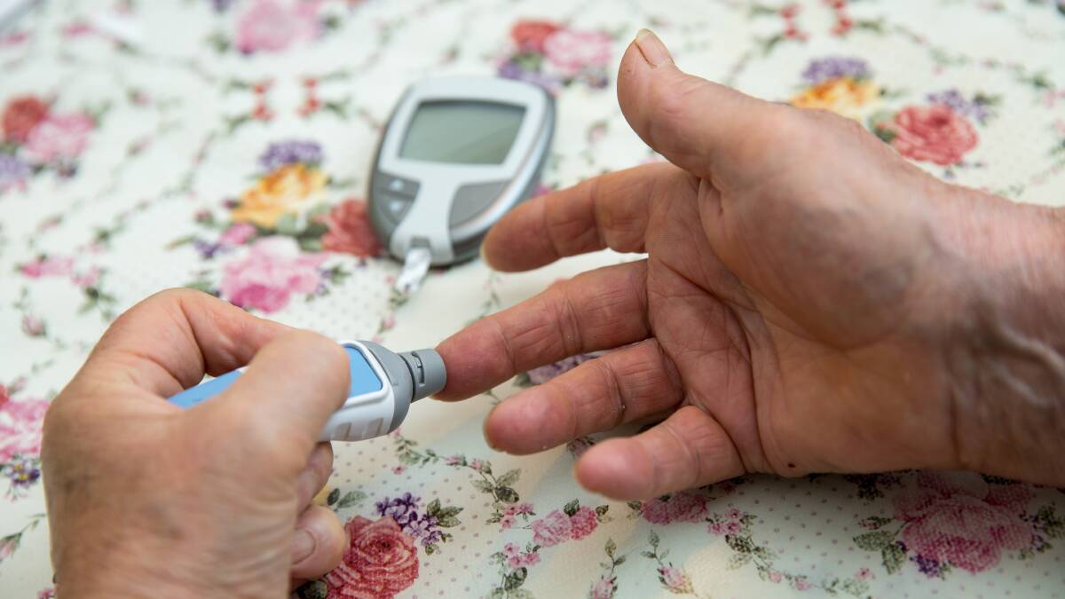 High rates of diabetes in the region