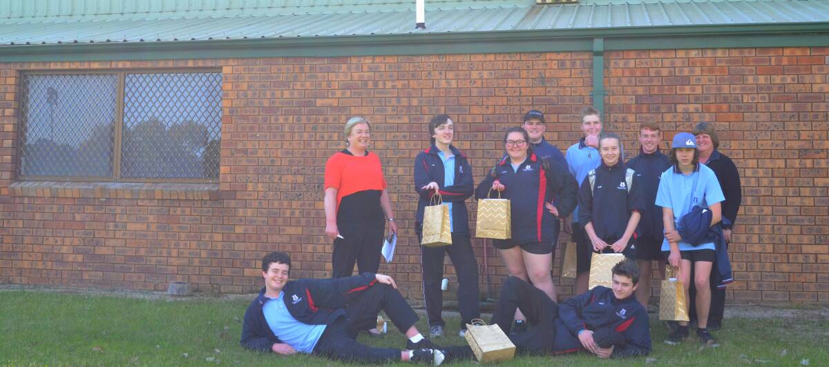 Collie Senior High School students involved in workshop visited Roche Park and several other locations to learn about the different careers within the shire. 