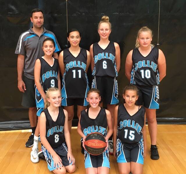 Under 14 girls started the weekend off against Margret River; coming out strong scoring the first four points of the game, they continued to work hard throughout to win 24-20. Photo: supplied. 