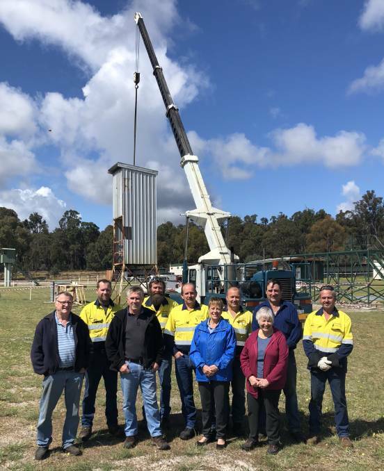 Last year Synergy provided valuable support to assist the Collie Race Club in its preparation for the Collie Cup with a grant for a new steward’s tower. Photo: supplied. 