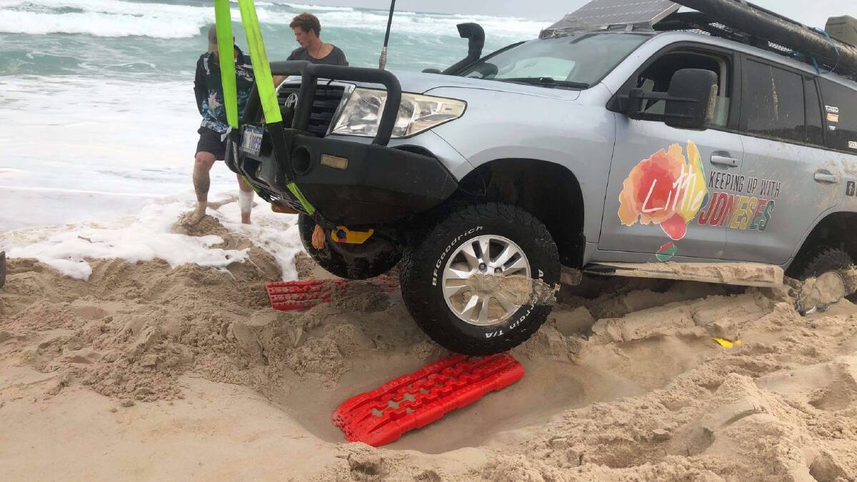 'The thing that saves you': Narrow 4WD escape for travelling Mandurah family