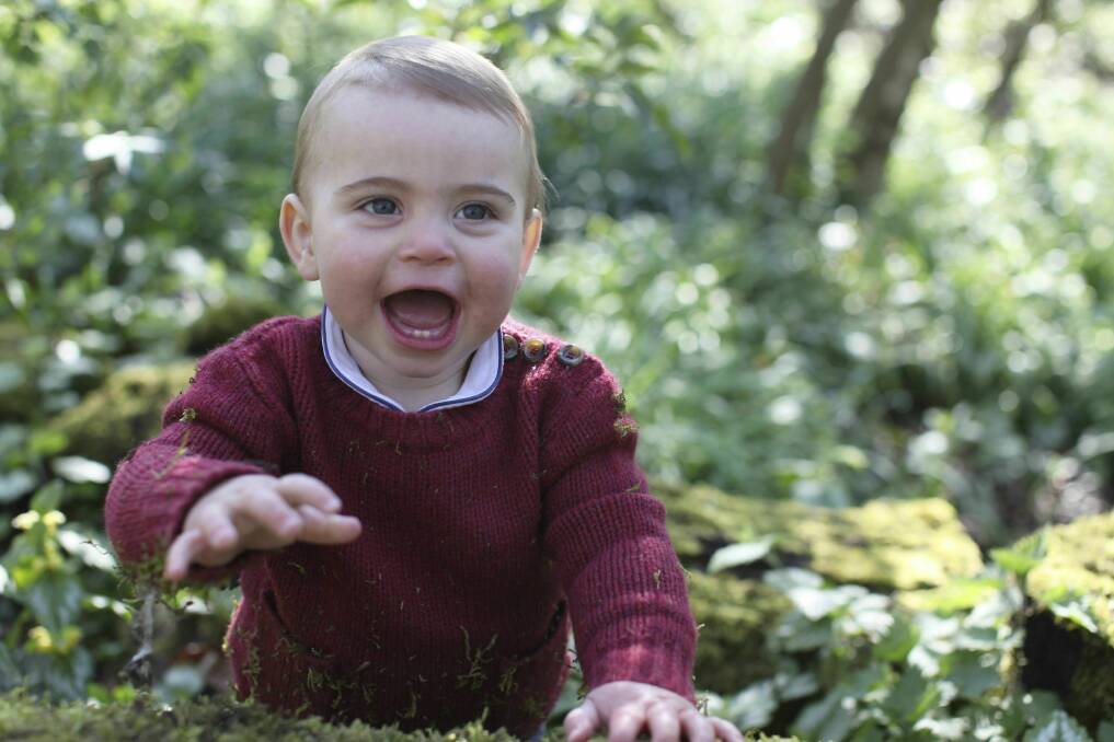 The youngest child of the Duke and Duchess of Cambridge is turning 1. Photo: Duchess of Cambridge/Kensington Palace.