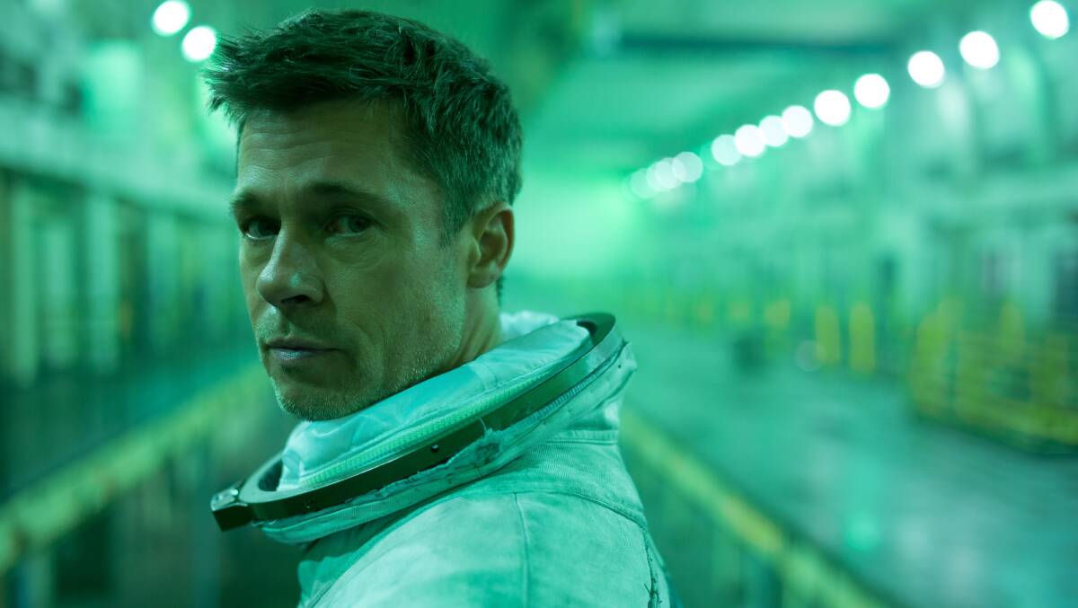  Brad Pitt as astronaut Roy McBride in Ad Astra. Picture: Supplied