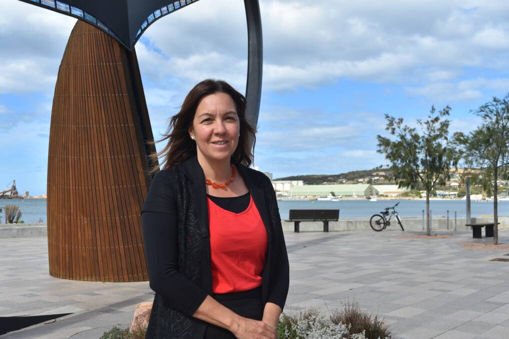 Ground held: Labor's candidate in O'Connor Shelley Payne said she was glad to have run a positive campaign. Photo: Jake Dietsch.