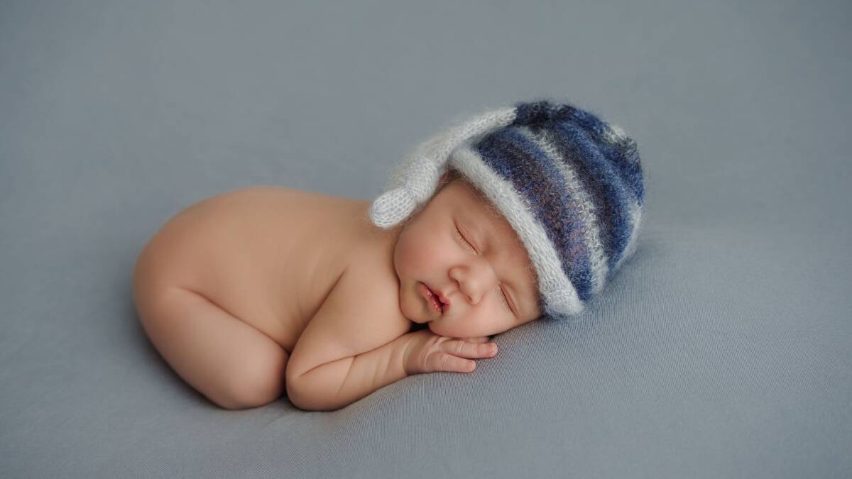 Baby Hudson Aaron Pike. Photo by Maternal Moments Photography.
