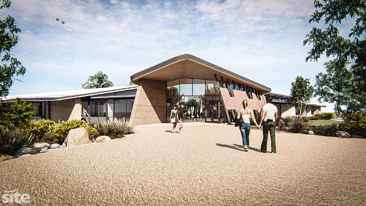 An artist's impression of the new Bushfire Centre of Excellence. Photo: Supplied.