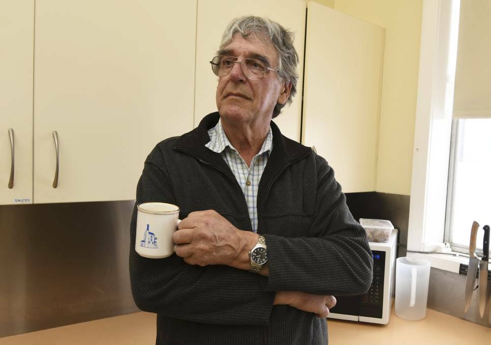 HARDSHIP: Geoff Pitt has seen many struggle to make ends meet. Picture: Lachlan Bence