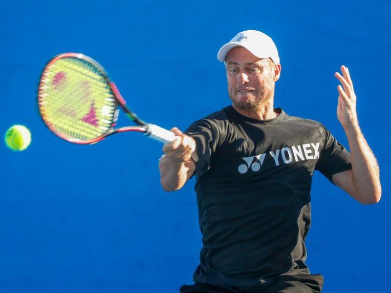 Australia's Davis Cup captain Lleyton Hewitt is poised to play his 22nd Australian Open.