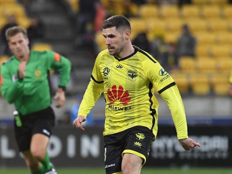 Gary Hooper has been battling a quad strain but remains central to Wellington's plans this weekend.