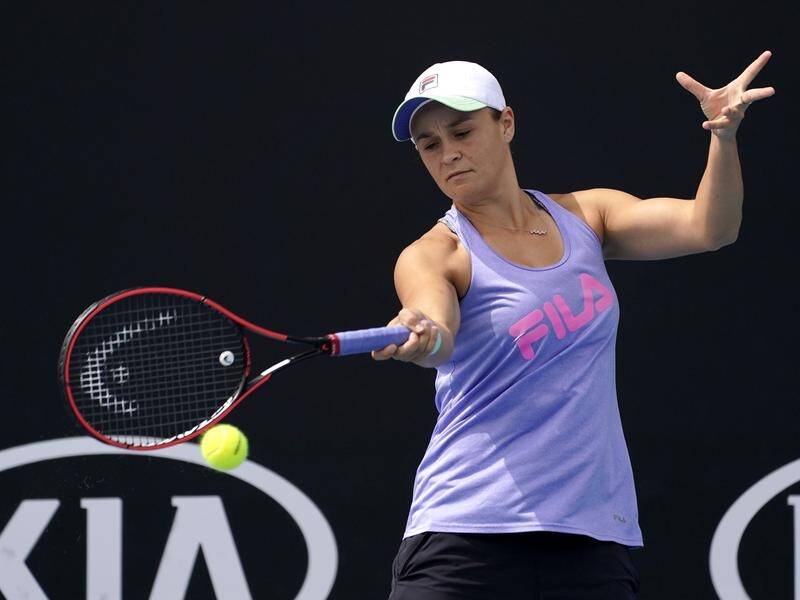 Ash Barty will make her return to tennis against Simona Halep in exhibition match in Adelaide.