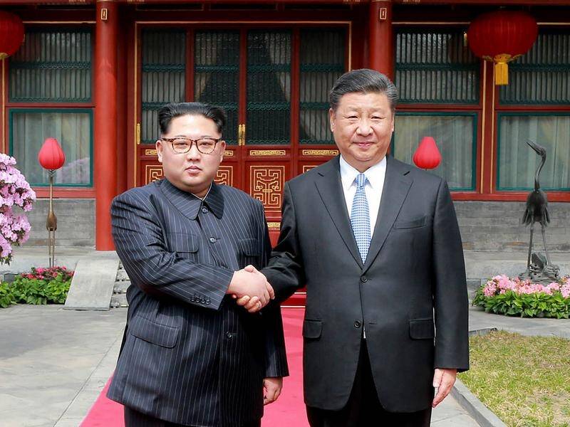 North Korean leader Kim Jong-un could visit China next month.