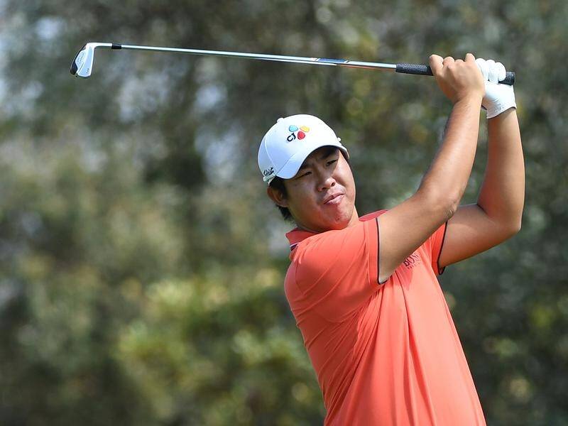 Byeong Hun An shot a five-under-par 67 to lead after the opening round of the Australian Open.
