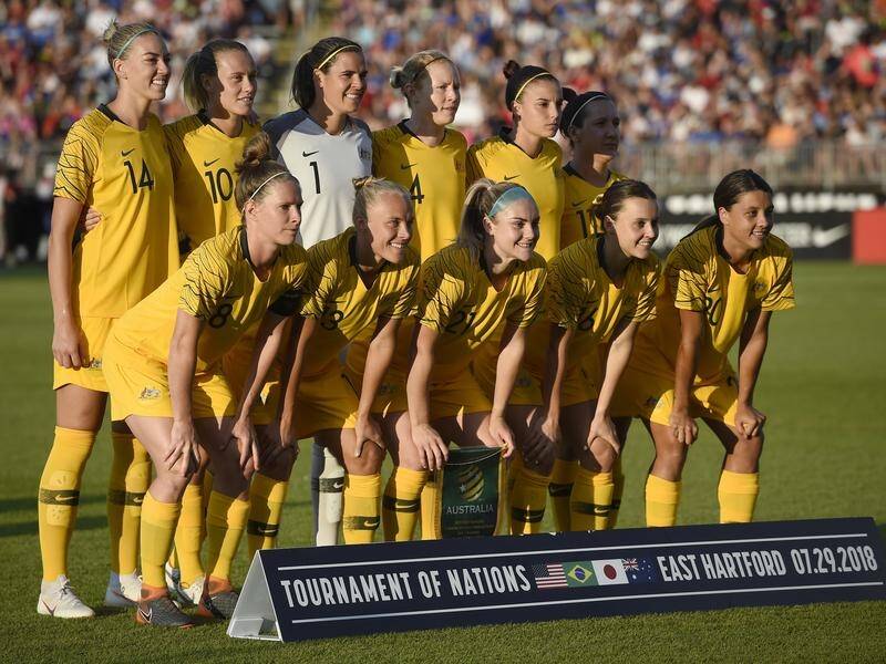 The Matildas were runners-up to hosts the US at the Tournament of Nations in July/August.