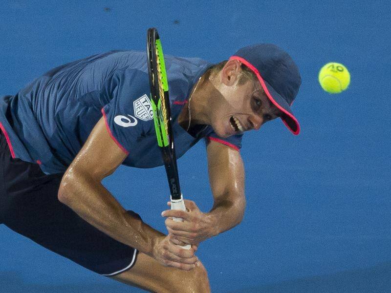 Alex de Minaur has won his maiden ATP title, beating Andreas Seppi in the Sydney International.