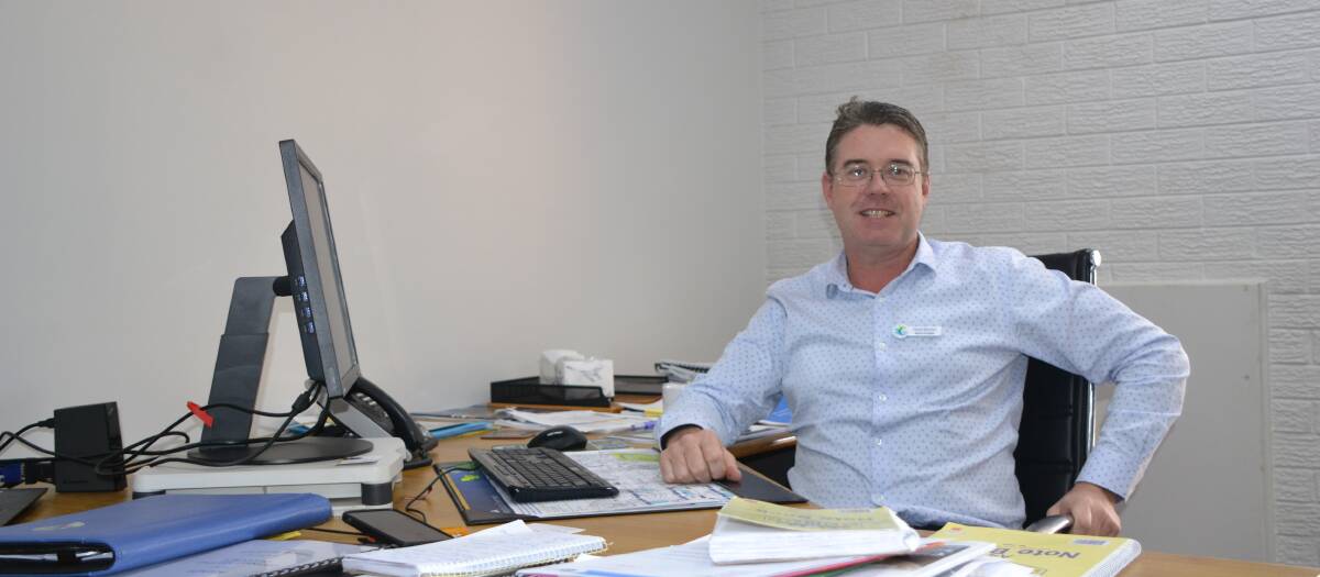 Confident: Shire of Collie CEO David Blurton said he hoped residents would be pleased with the 2019-20 Budget outcome. Photo: Taylar Amonini.