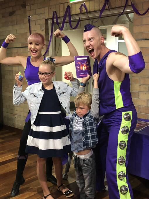 Purple People show a huge hit with Darkan