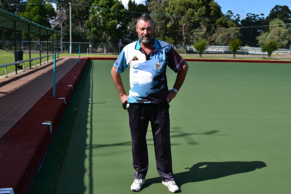 Great competitor: Gary Keep, runner-up in the 2019 Over Sixty State Singles competition. Photo: supplied.